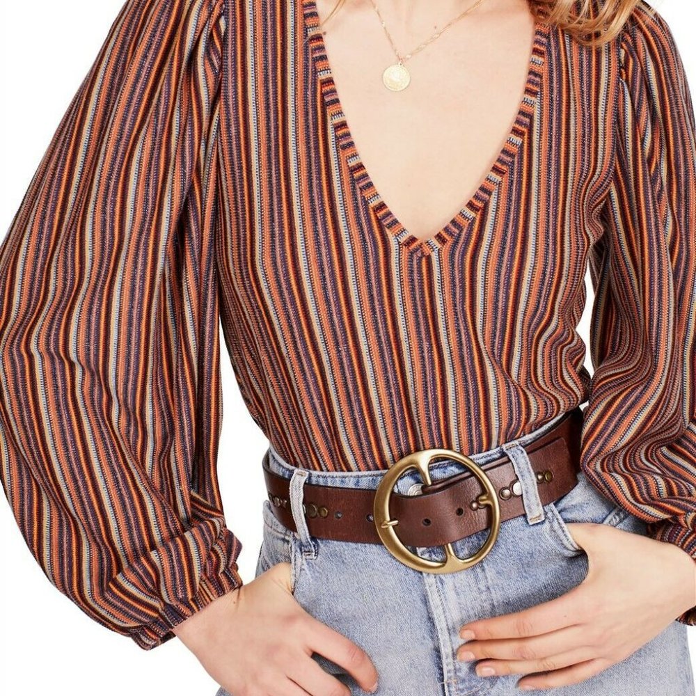 Free People Autumn Nights Cropped Top - Picture 1 of 1